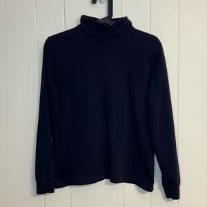L.L. Bean‎ black long sleeve turtleneck size S